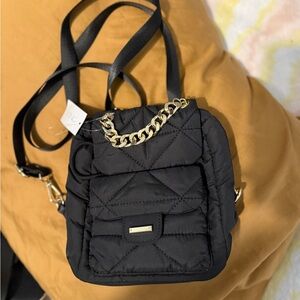 Elegant Black Quilted Women's bag